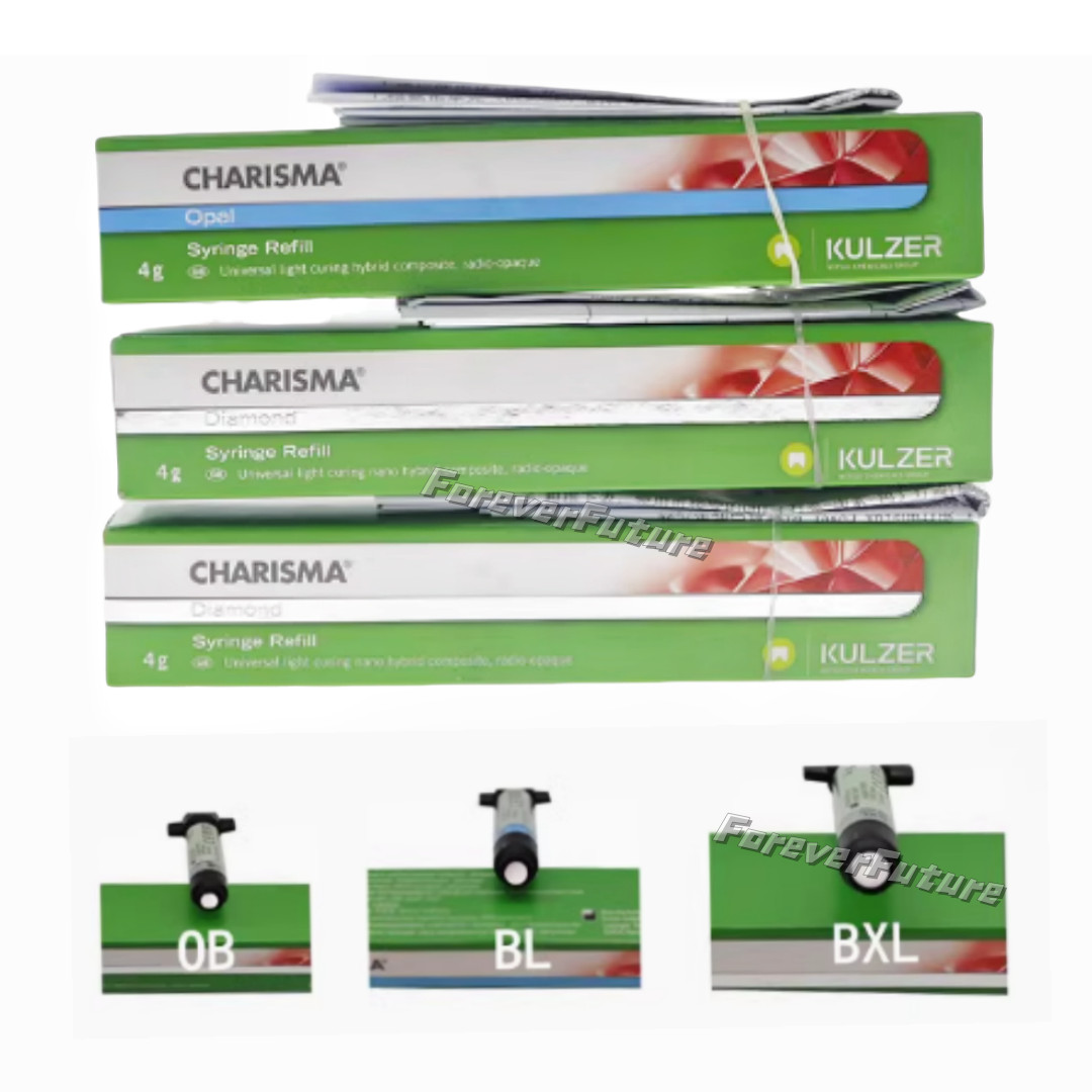 Dental KULZER CHARISMA Composite Resin Diamond Bleach White Light Cure BL BXL OB