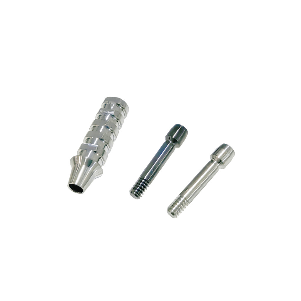 Dental ET Temporary Abutment Mini Regular Hex Non-Hex Ti Screws EbonyGold Osstem