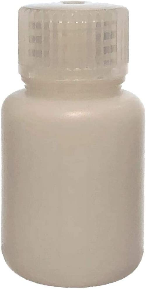 25ml Narrow Mouth Round Storage Bottle, HDPE, Karter Scientific (Single)