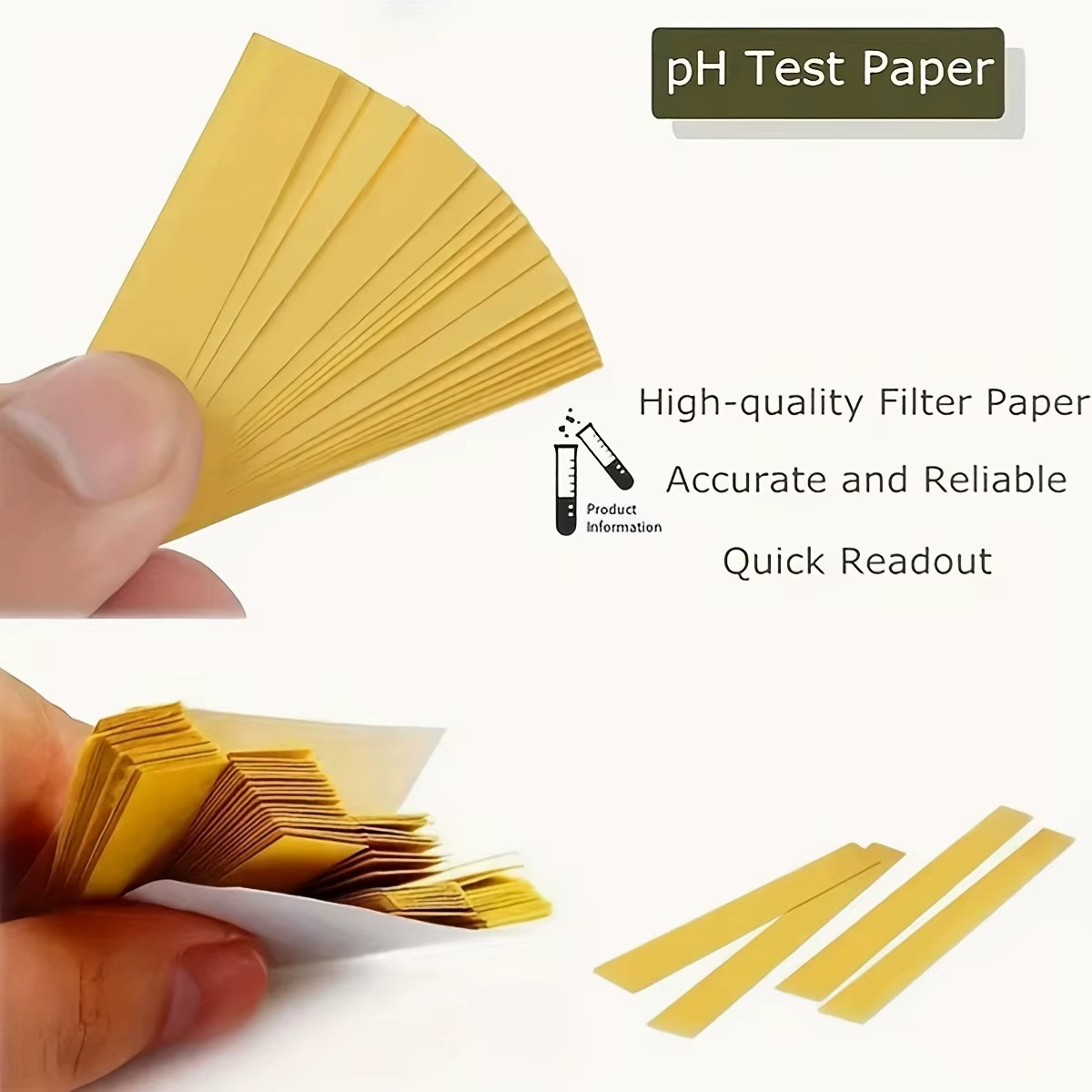 1-14 pH Indicator Test Strips Laboratory Paper Litmus Tester Urine Saliva