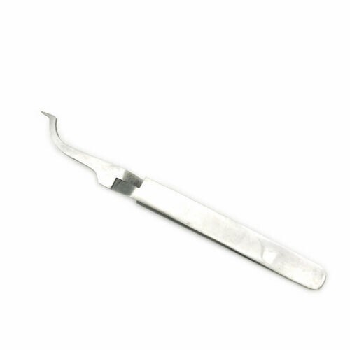 5 Pieces Dental Buccal Tube Tweezers Slim Orthodontic Bracket Holding Placing