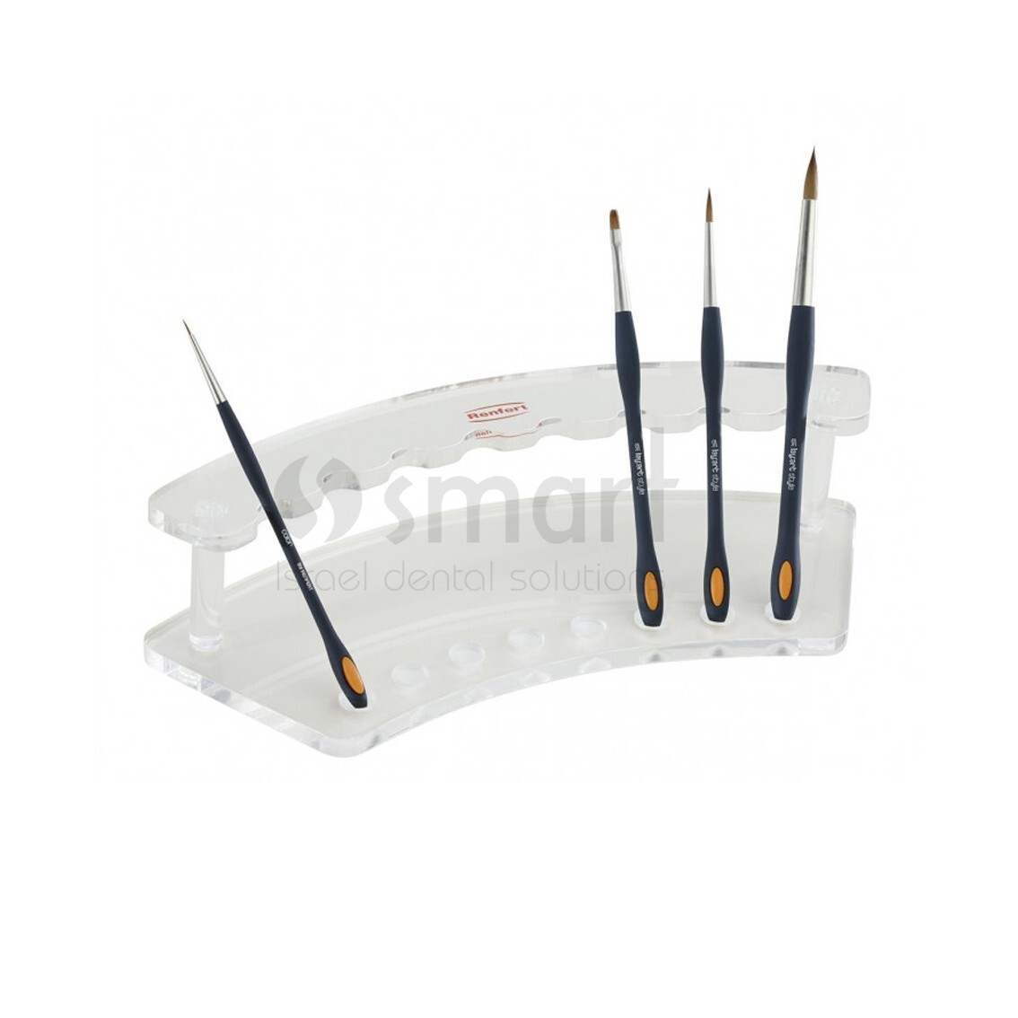 Dental lab Practical brush stand for up to 8 brushes Renfert 229117