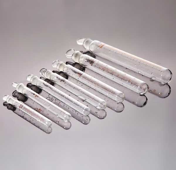 5ml-100ml Round-bottomed Transparent graduated Glass Tubes Sample Container