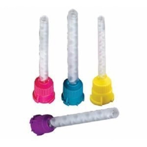 Genuine MIXPAC Dental Mixing Tips (Teal, Yellow, Blue/Orange)