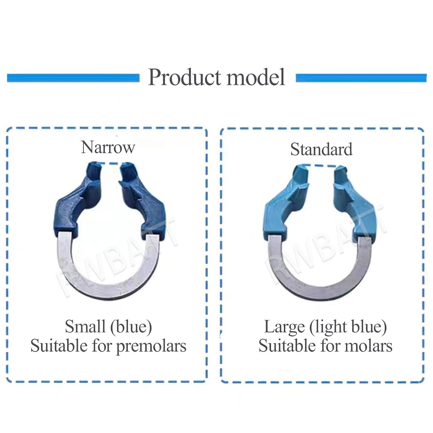Dental Matrix Bands Ring Sectional Matrice Clamp Fit Garrison Palodent V3 System