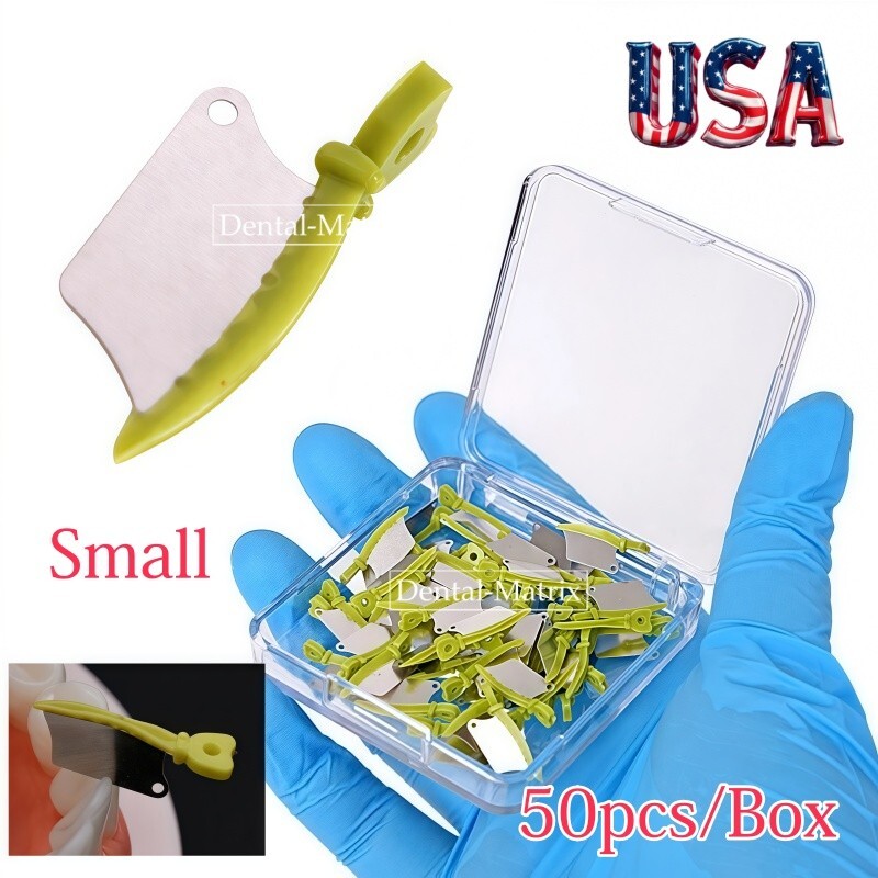 Dental Matrix Fender Wedges Prep Interproximal Diastema Wedge Guard Small 50pcs