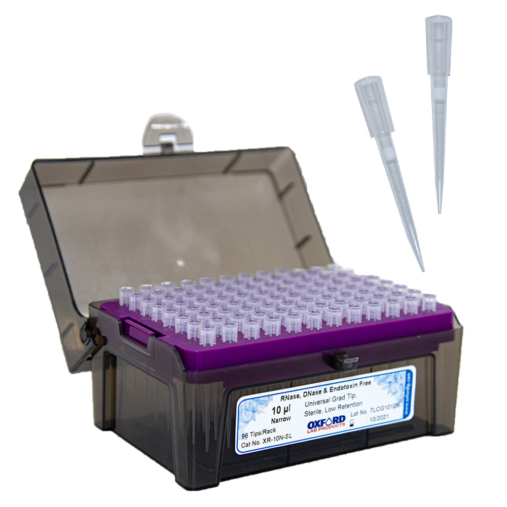 100uL Universal Graduated Pipette Tip Sterile Filter. 960 Tips/Pack