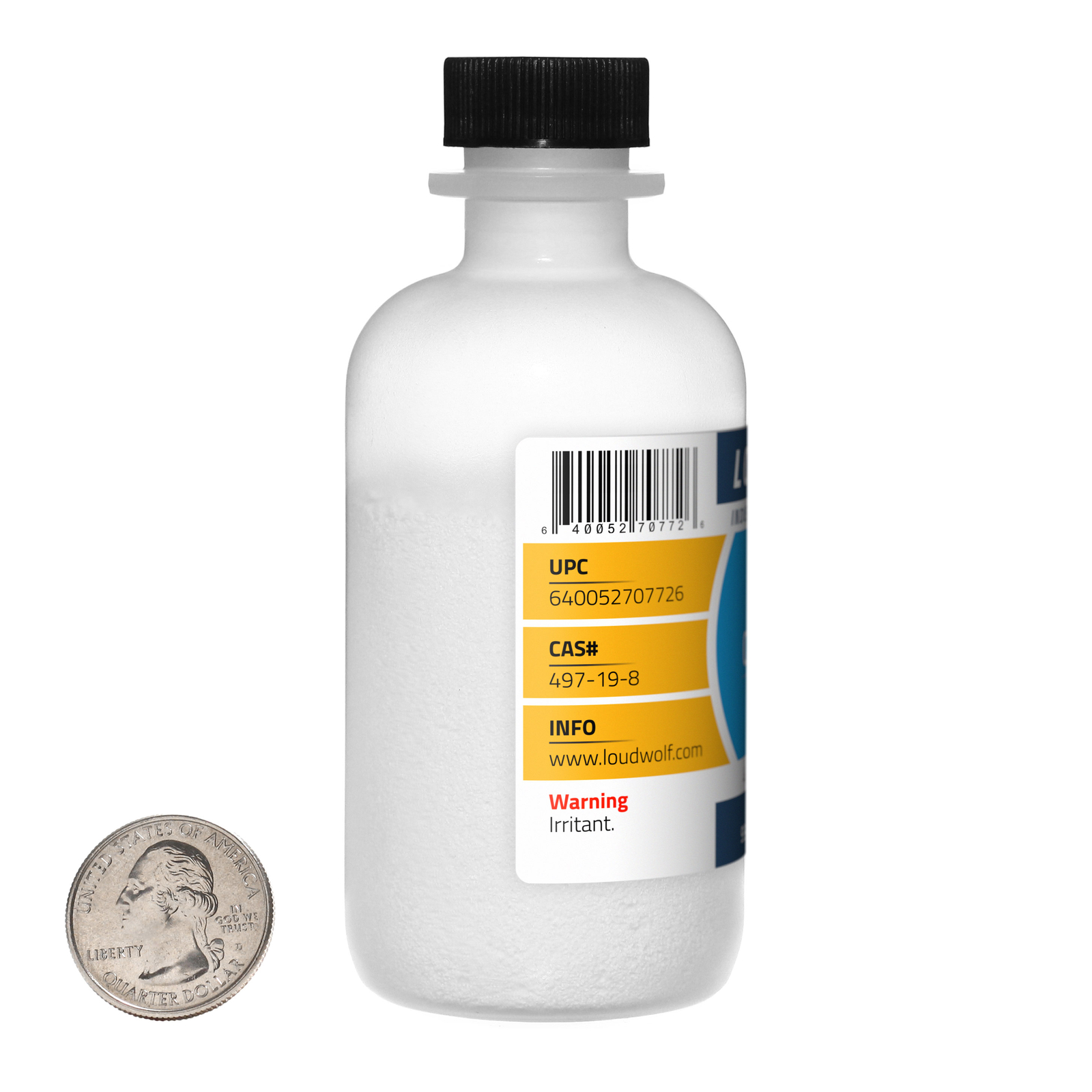 Sodium Carbonate / 2 Pounds / 8 Bottles / 99+% Pure Reagent Grade / Fine Powder