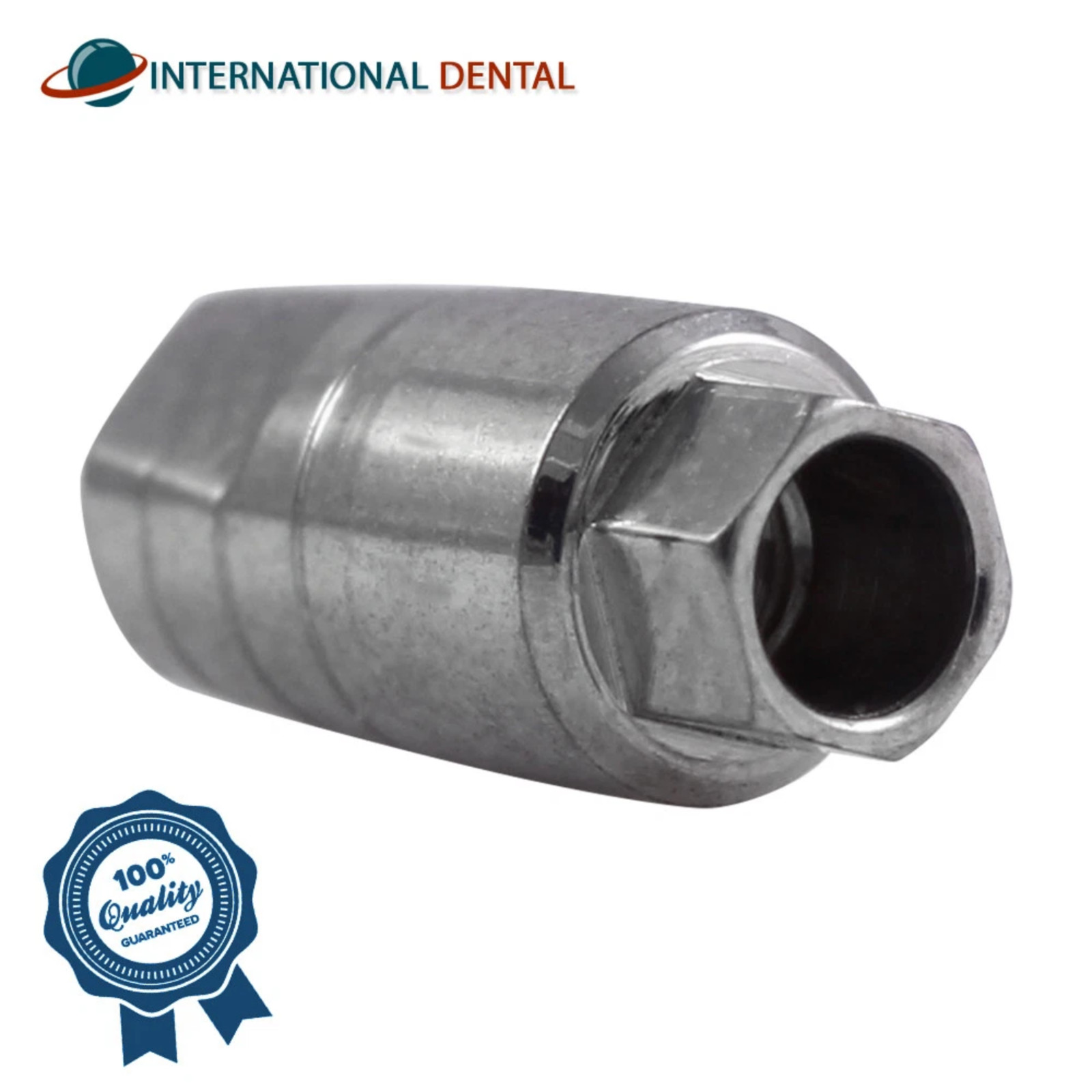 5 Straight Titanium Prosthetic Narrow Platform Ø3.8 With Screw, Dental Fixture