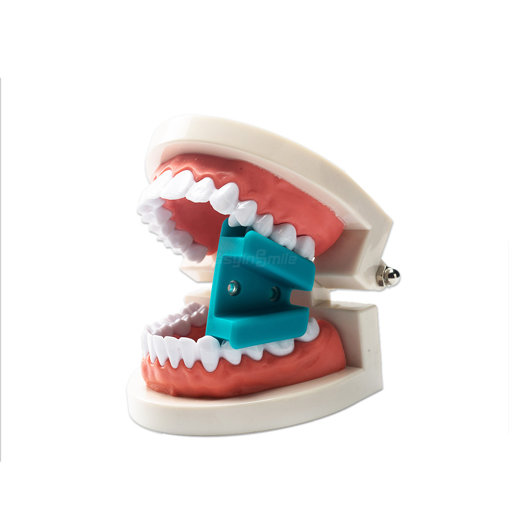 2Pcs Dental Bite Block rubber Silicon Mouth Props opener retractor Child/Adult