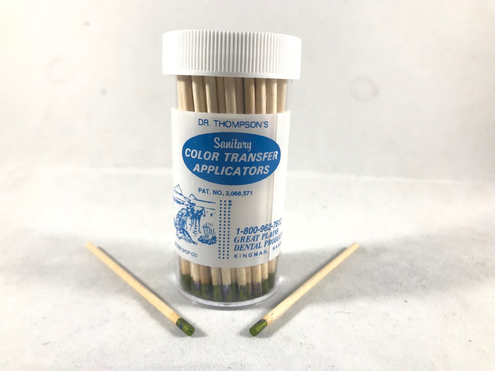 Dr. Thompson’s Color Transfer Applicators 150/pk – Great Plains Dental Products
