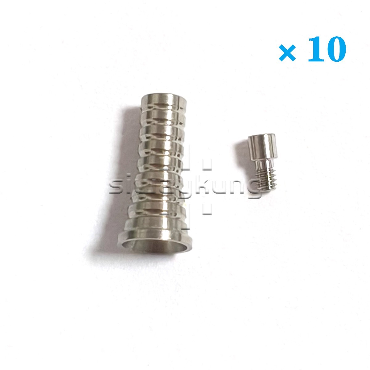 10 pcs MU Temporary abutment ti cylinder fits to Neodent GM platform D4.8