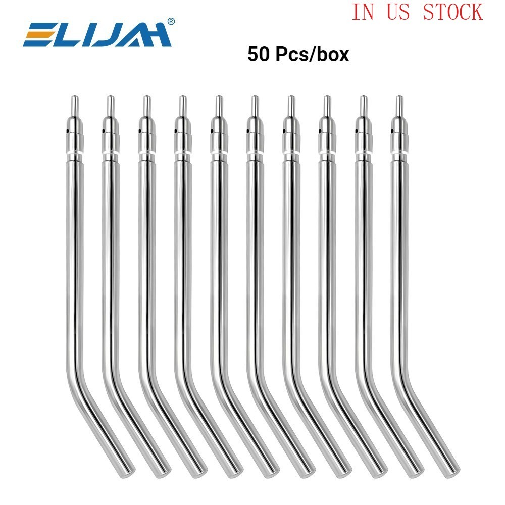 Dental Air Water Spray Triple 3Way Syringe Nozzles/Tips/Tubes Autoclavable 50pcs