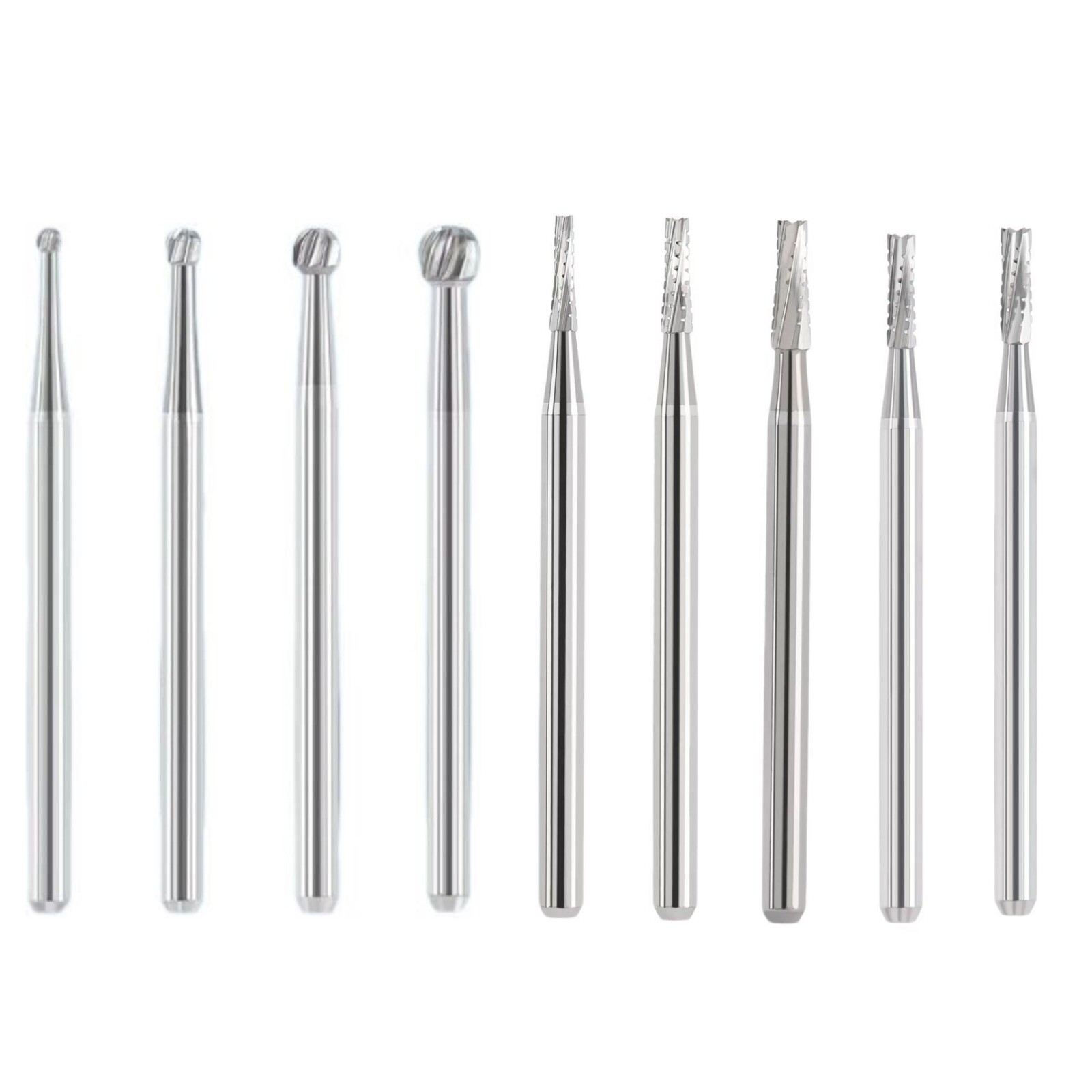 JMU FG Oral Surgery Shank Carbide Burs for High Speed HP Taper Fissure Crosscut