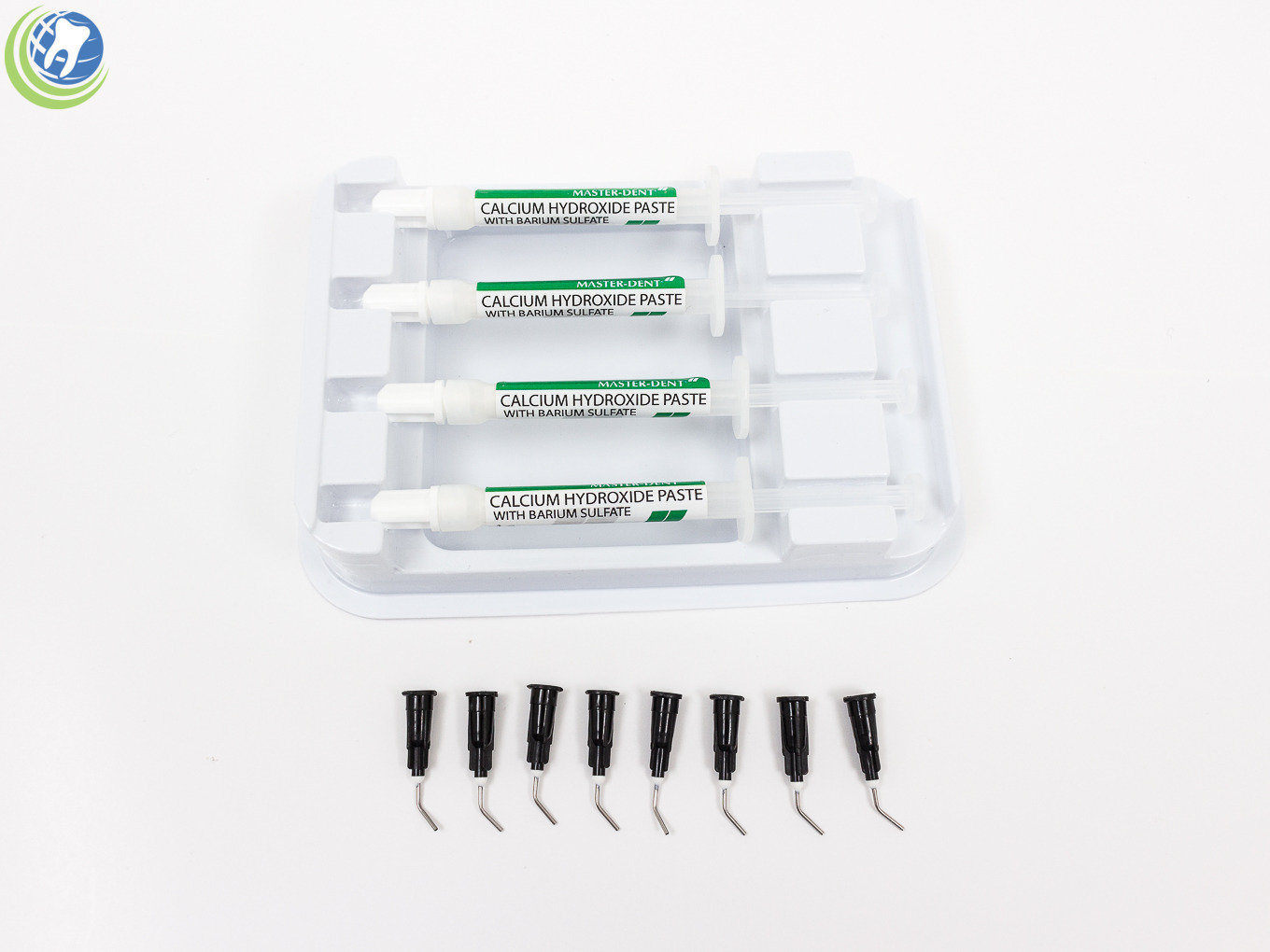 Dental Calcium Hydroxide Paste Root Canal Barium Filling Material 4x1g Syringes
