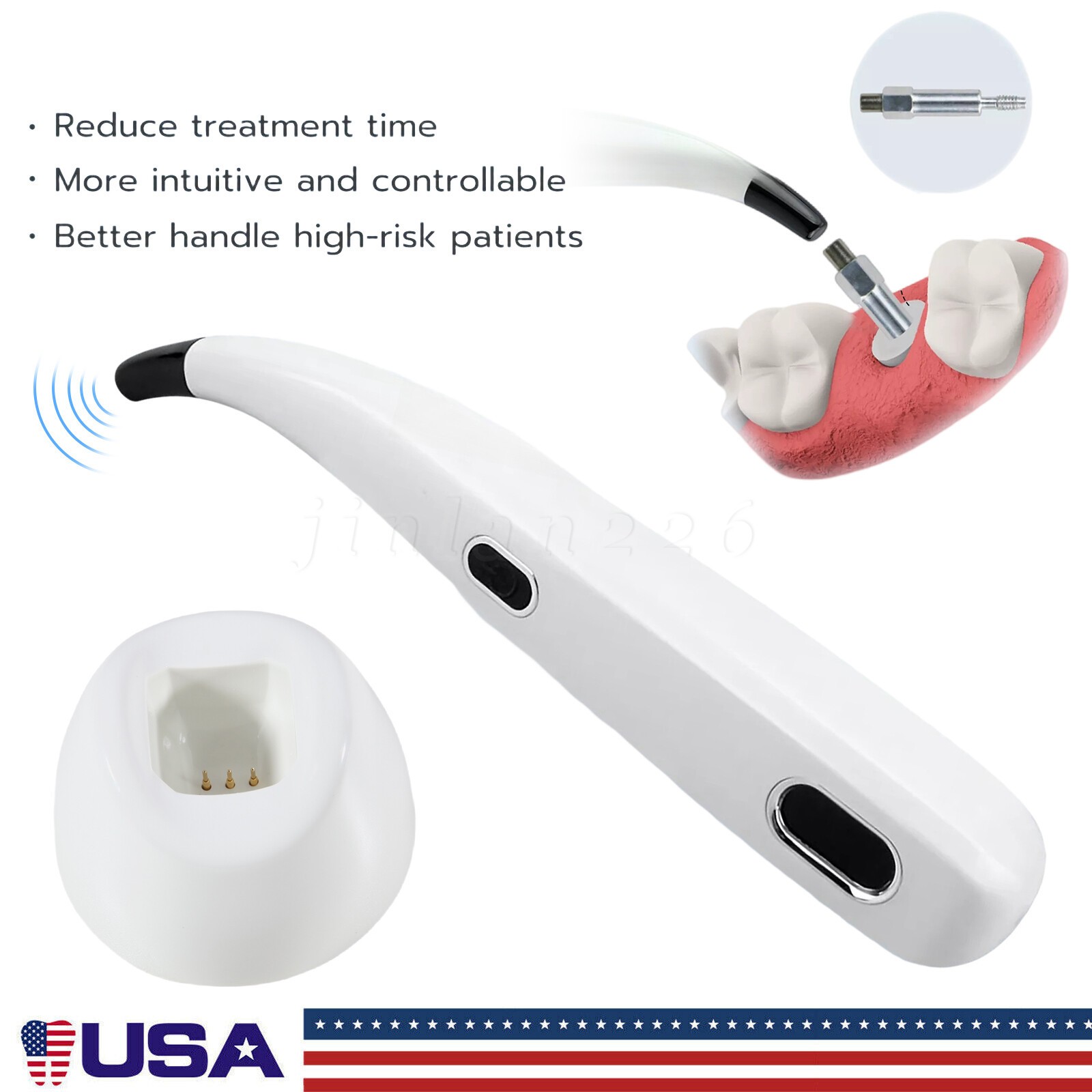 Dental Implant Osseointegration Monitor Stability Measurement Tester Devices ISQ