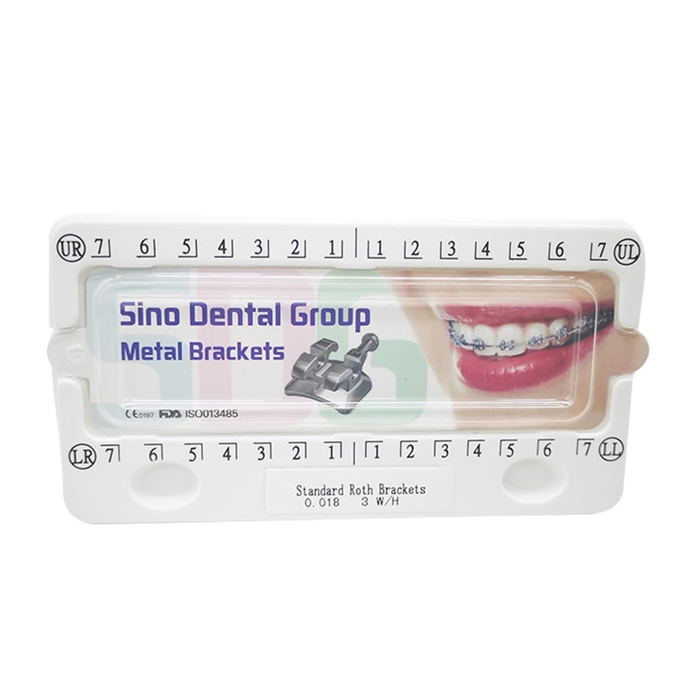Braces Kit – 200pcs/Box Bondable Metal Brackets For Teeth 0.022 Standard MBT