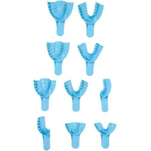 Safe-Dent Impression Trays #7 Upper Left/Lower Right, 12/Bag