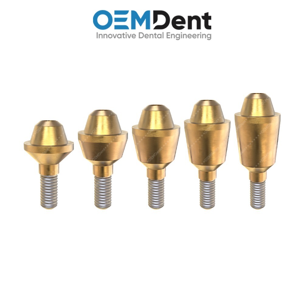 Straight Multi Unit 1.6 Abutment Titanium Sleeve SGS® Compatible Int Hex