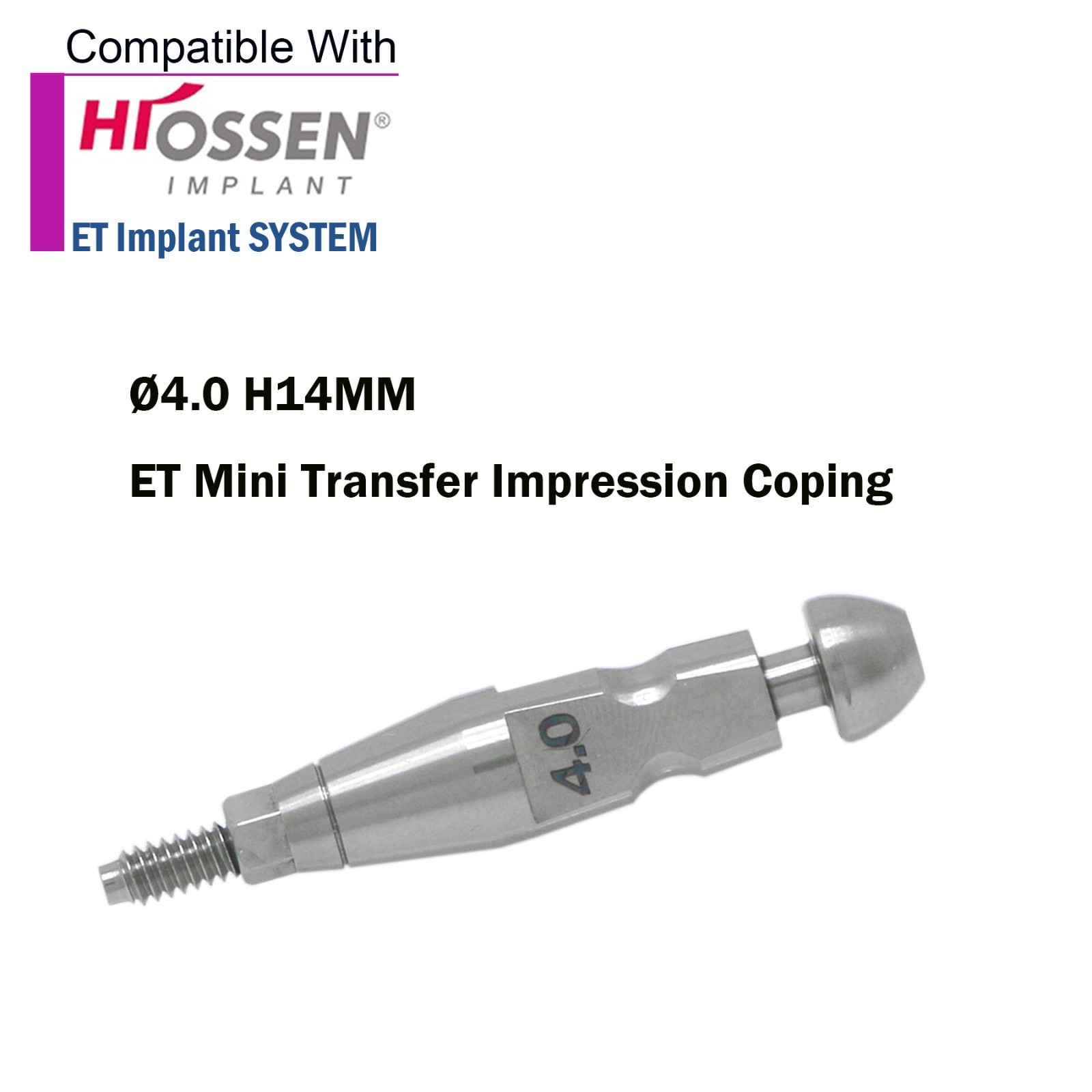 Dental Healing Locator Abutment Transfer Tray Lab Analog For Hiossen Osstem M/R