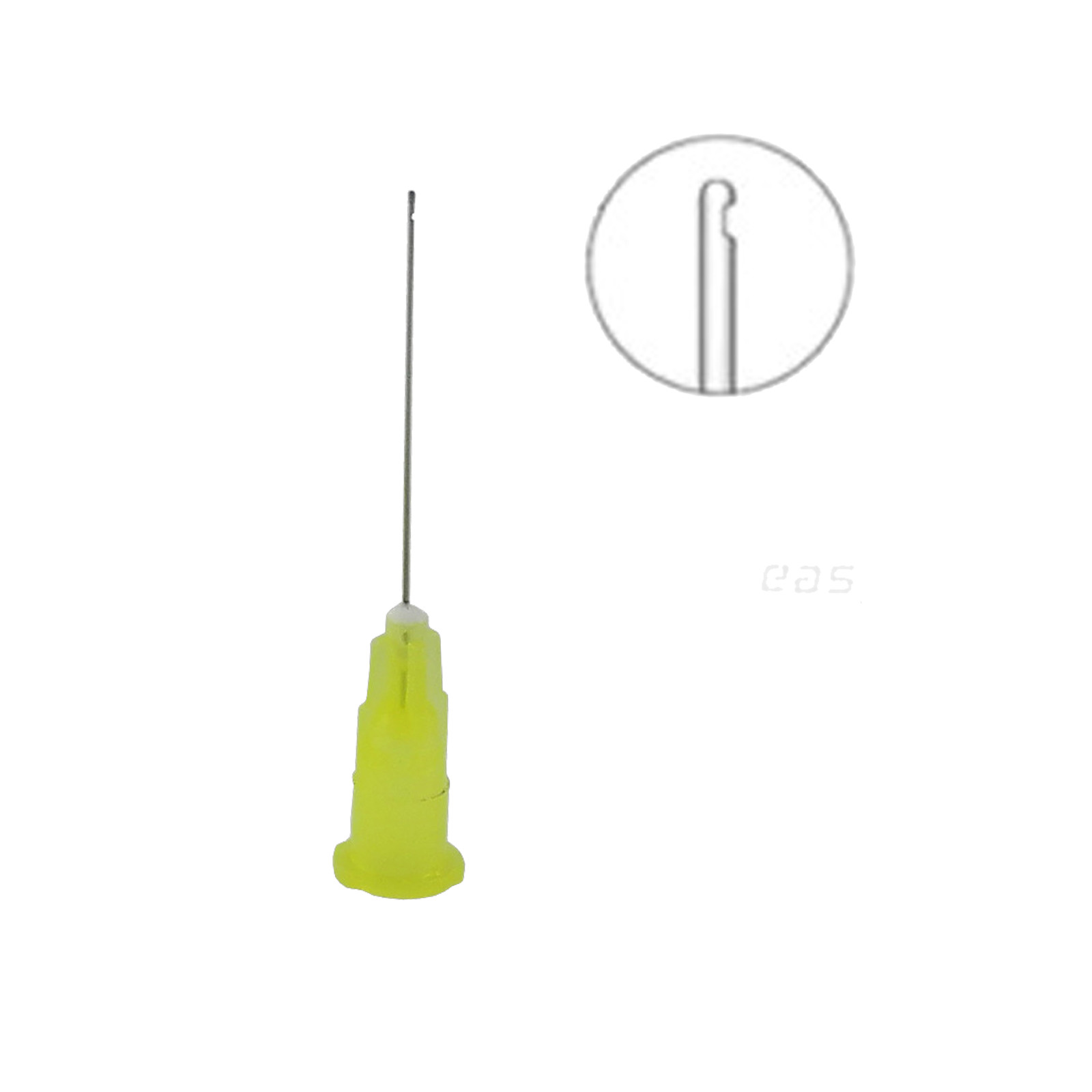 Dental Endodontic Irrigation Disposable Root Canal Syringe Tips 1/2 Side Notched