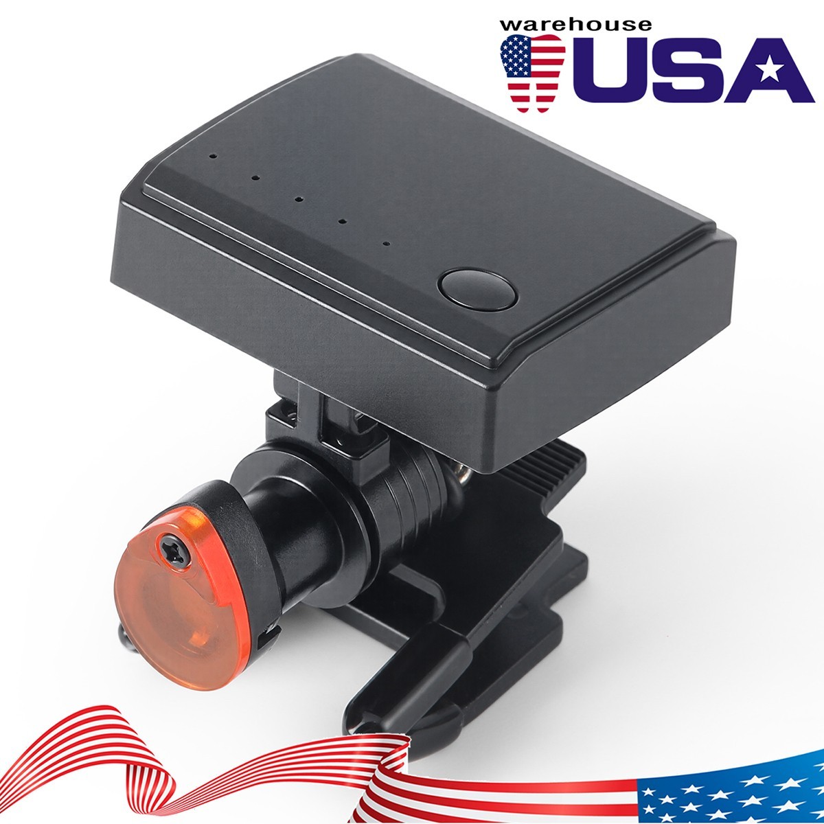 Dental 5W LED Wireless Headlight Optical Filter Clip on Binocular Loupe/Magnetic