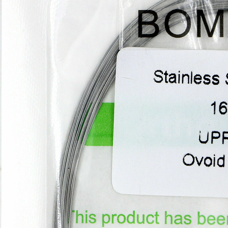 50 Packs Dental Orthodontic Stainless Steel Rectangular Arch wires 16×16 Upper