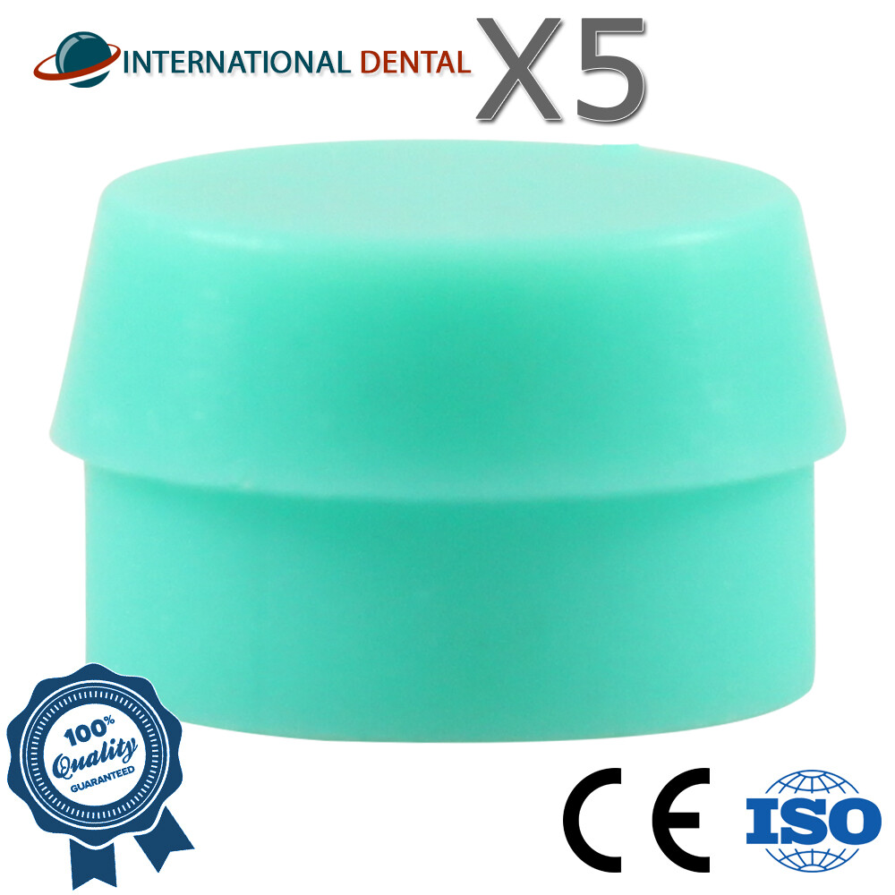 5 Standard Silicone Undersize Caps For Ball Attachment Fixture Adapter Head