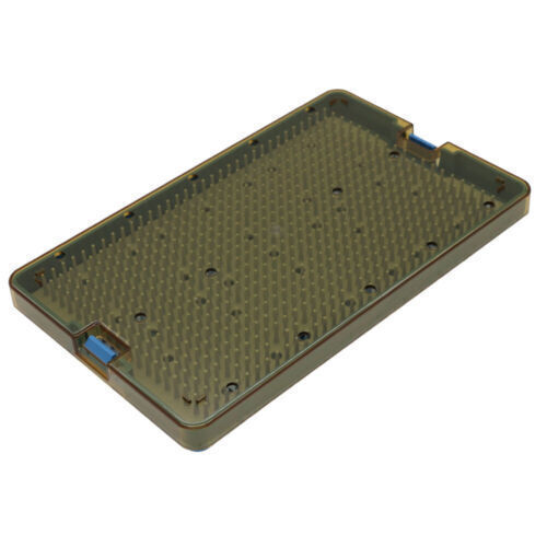 PPSU sterilization tray case sterilising w/ silicone mat surgical instrument