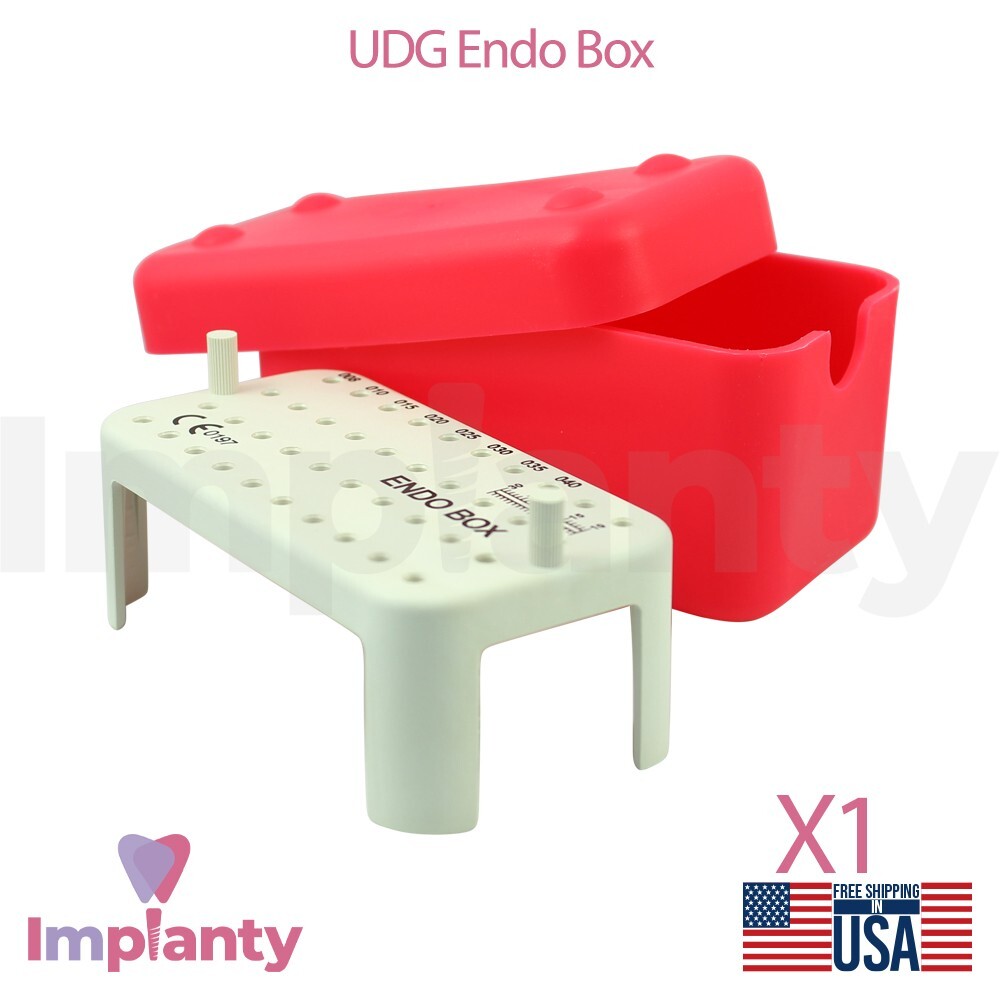 Dental Plastic Endo Box Organizer & Storage Small Endo Dentistry Tools