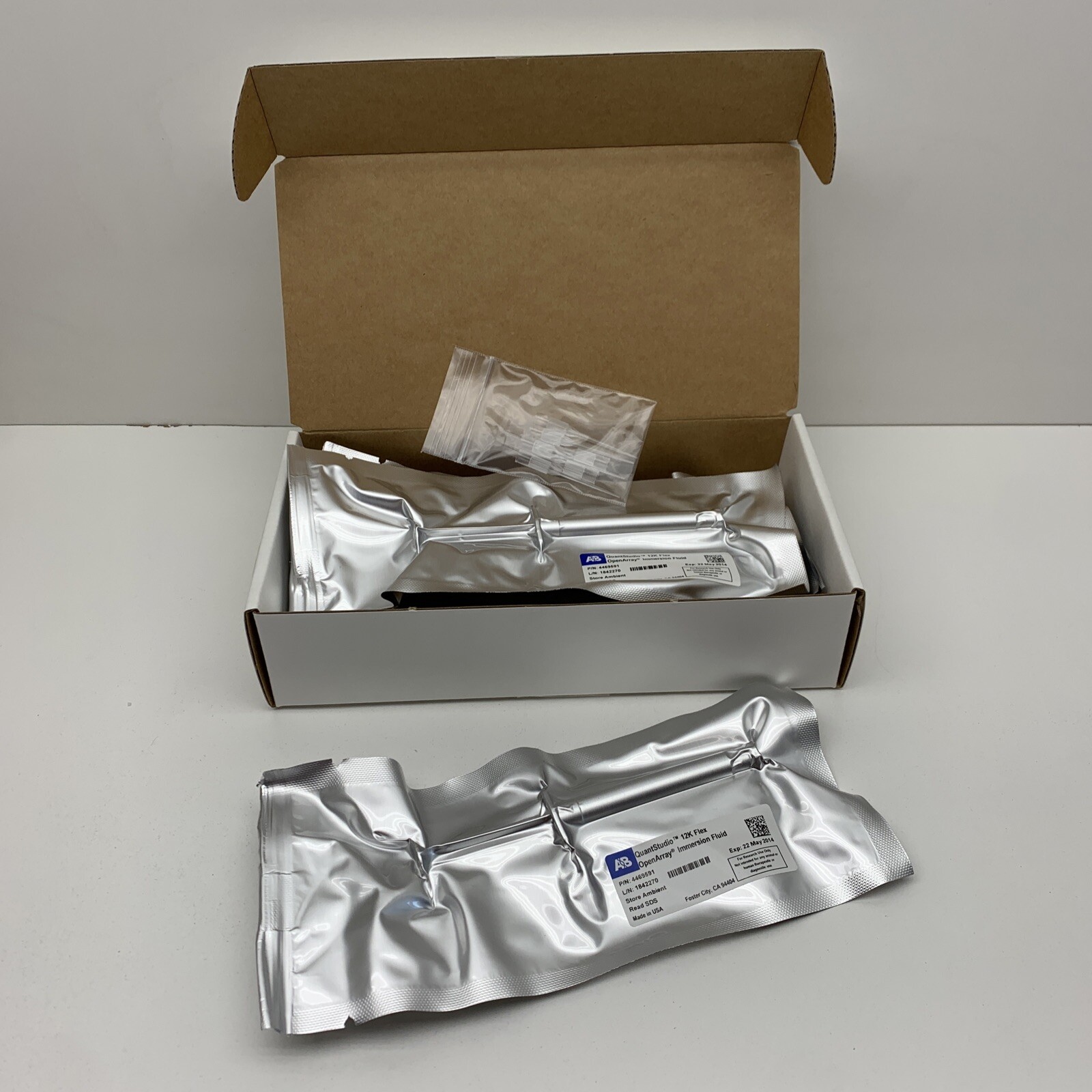 (6) AB 4469591 4472095 QuantStudio 12K OpenArray Immersion Fluid EXPIRED 2014