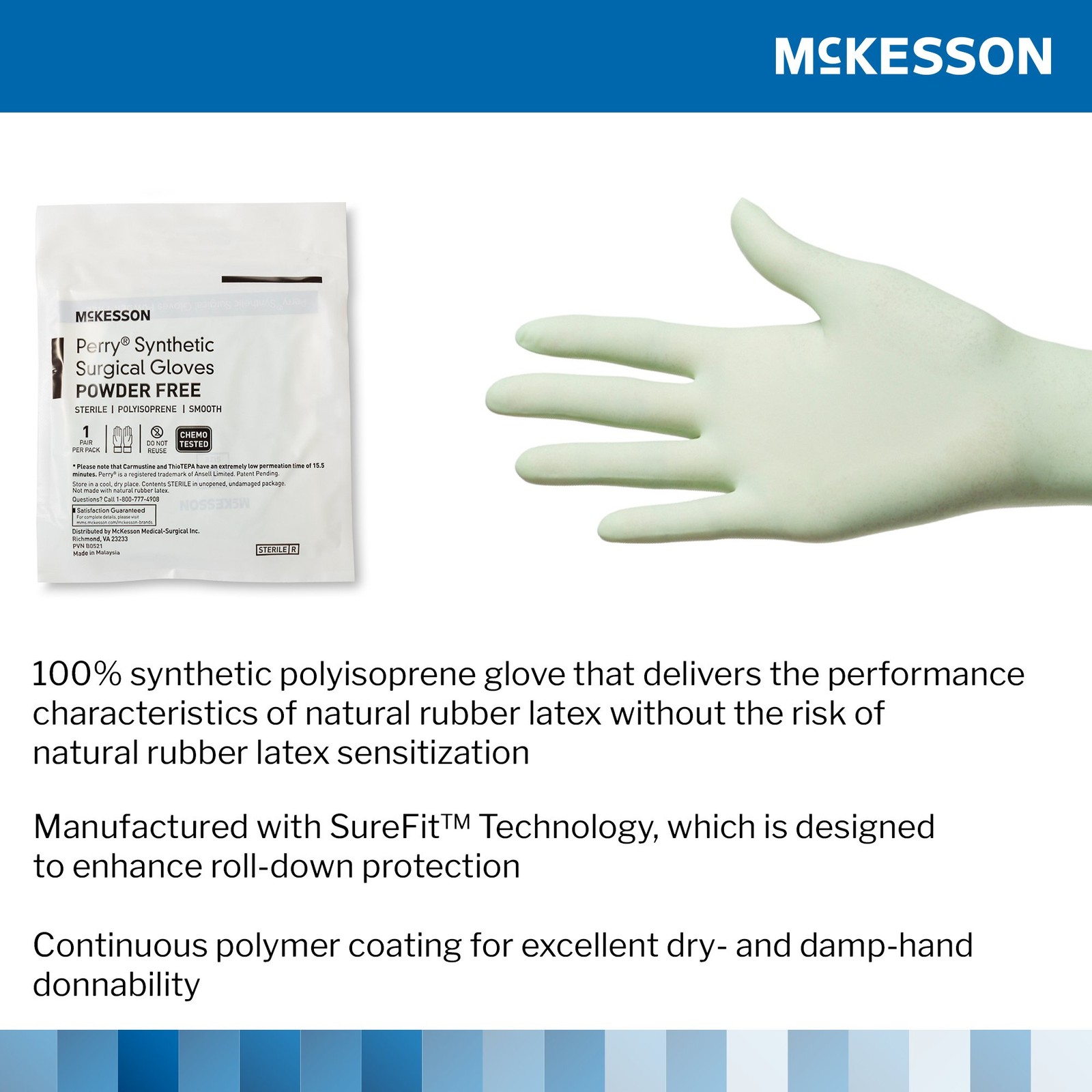 McKesson Polyisoprene Surgical Glove – 200 per Case