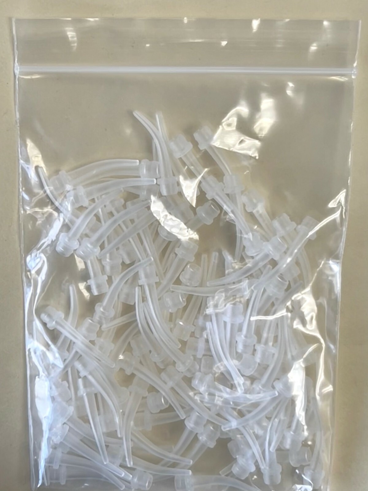 500 Dental Clear Intra Oral Tips for Dental Impression Mixing Material (5 x 100)