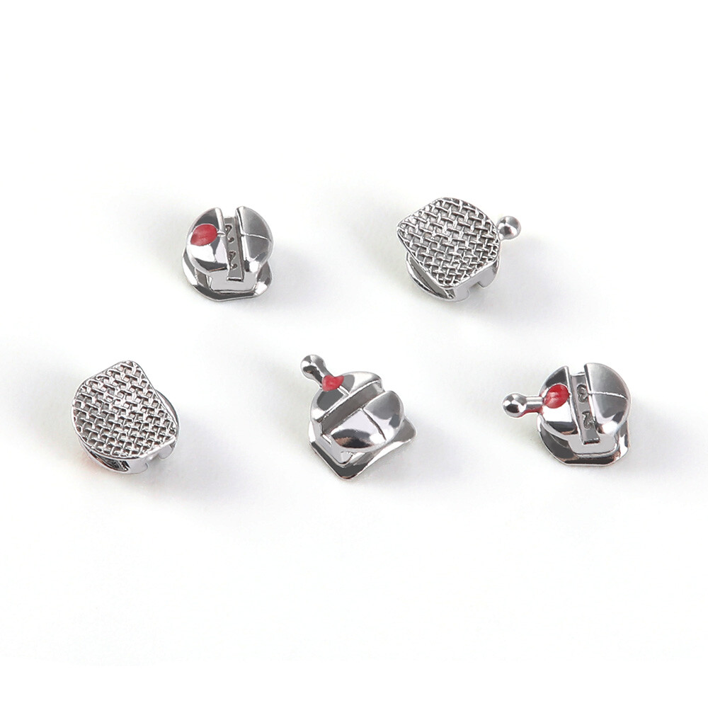 AZDENT Dental Orthodontic Q-type Bracket Spherical Braces ROTH/MBT 0.022 HK 345