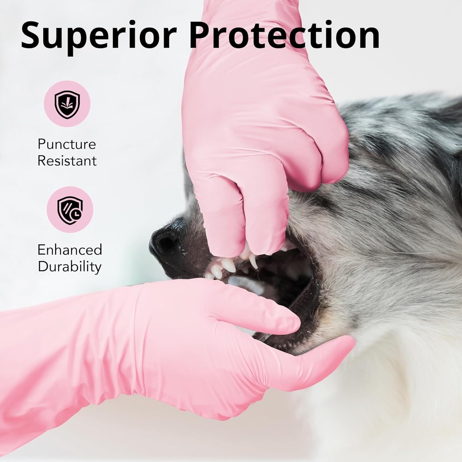Ultra-Soft Cherry Blossom Disposable Nitrile Gloves – Perfect for Sensitive Skin