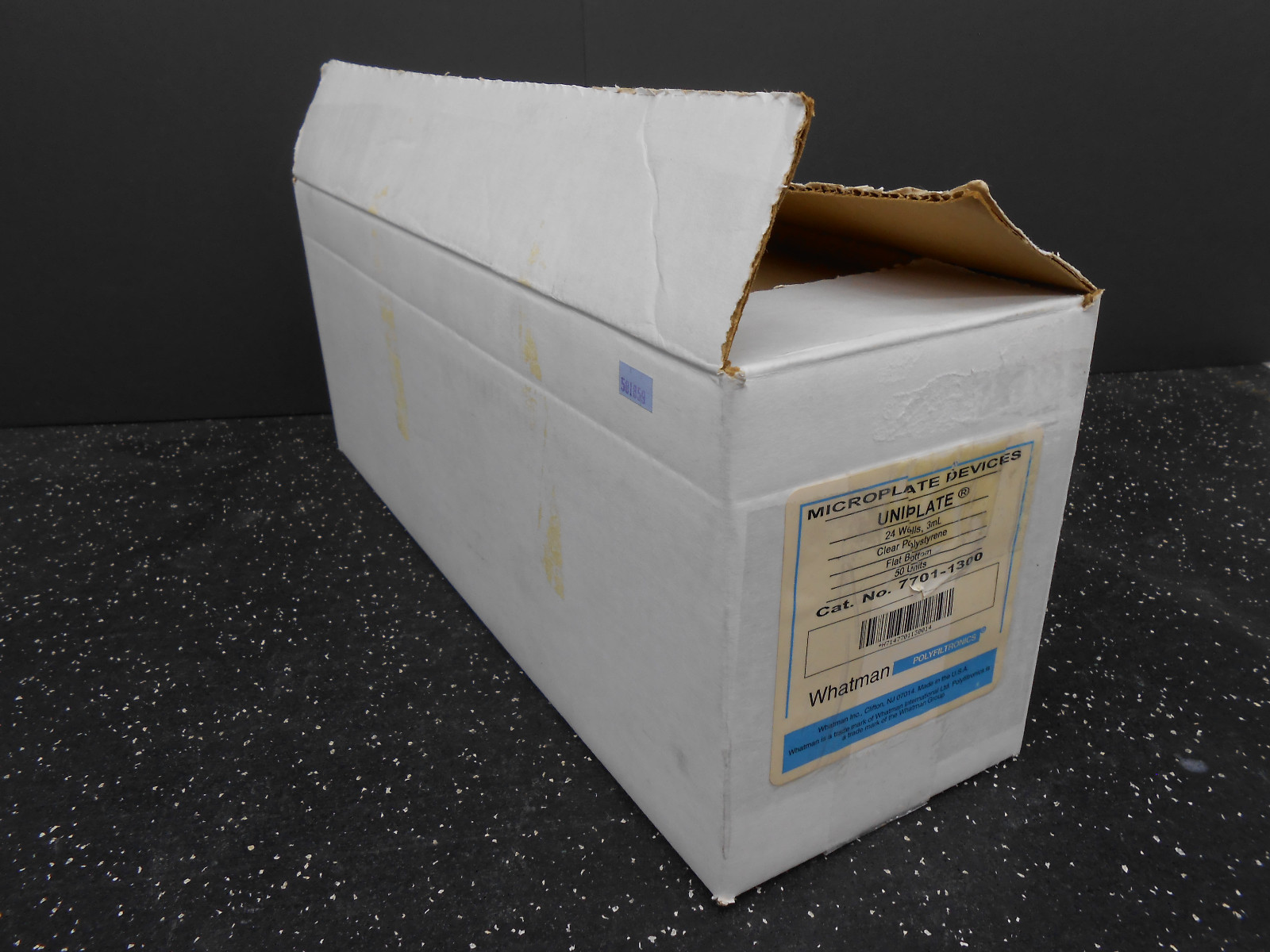 PART CASE OF 35 WHATMAN 7701-1300 MICROPLATE DEVICE UNIPLATE 24 WELLS 3ML