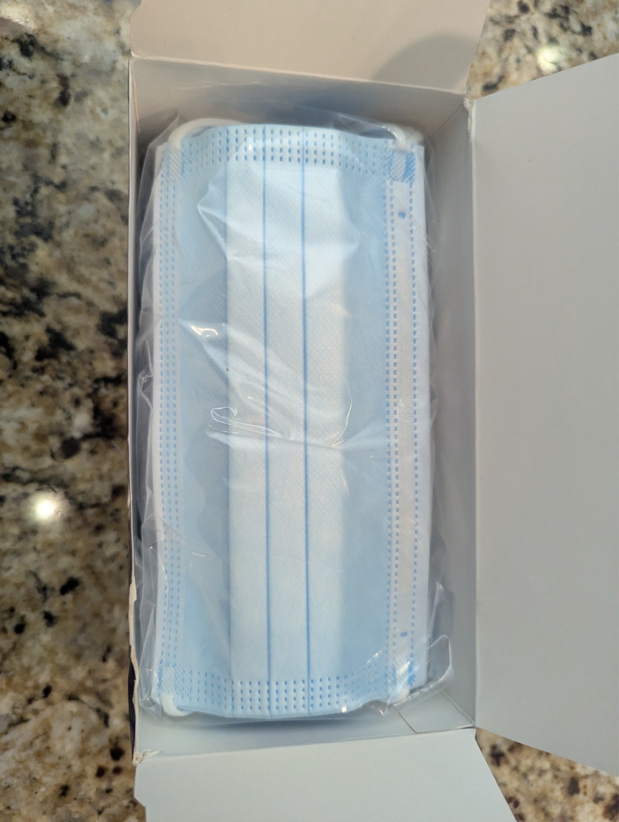 Walgreens Ear Loop Face Mask Adult Size Blue 50 count