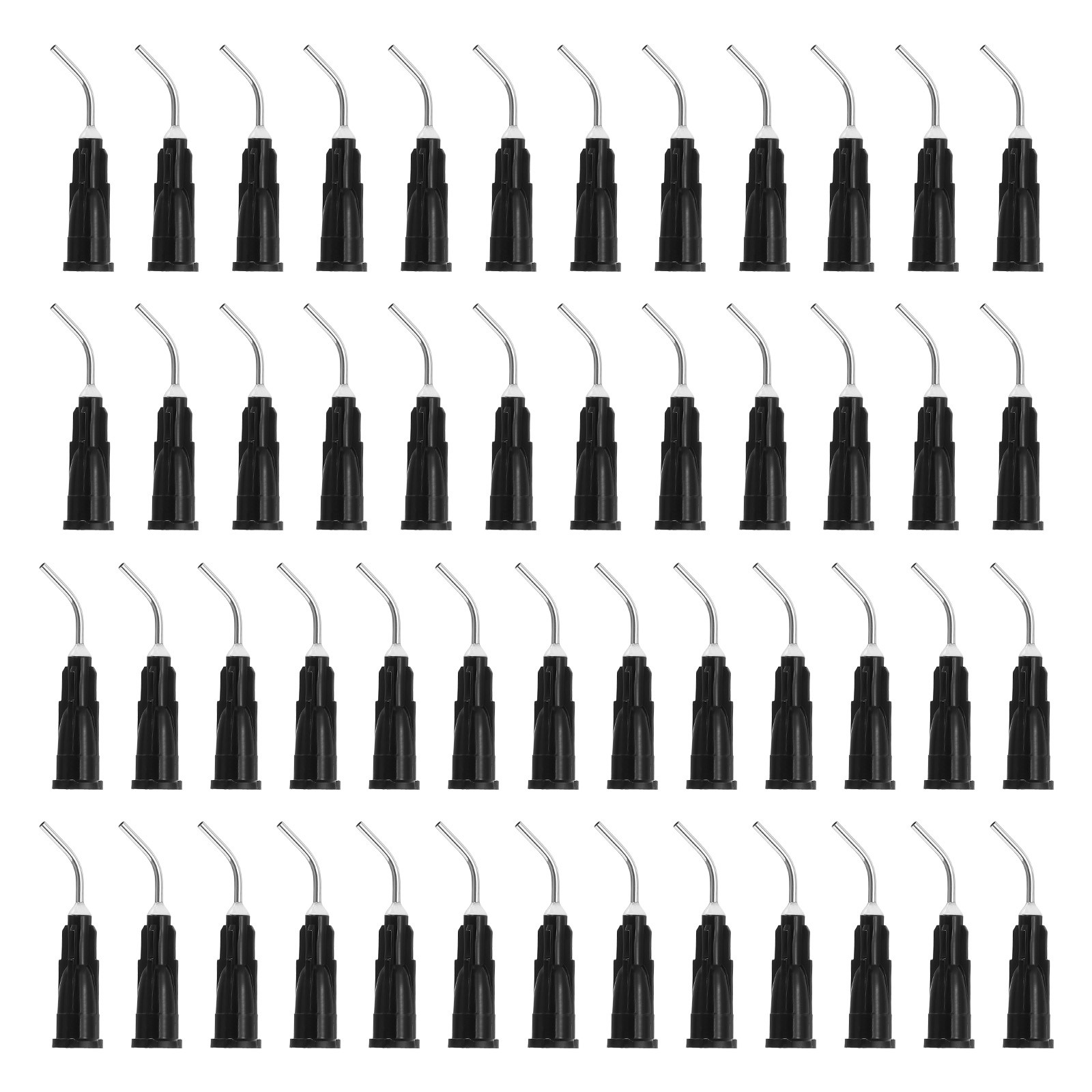 300 Pcs 19G 0.4″ Blunt Tip Dispensing Needles with Lure Lock Bent Blunt Needle