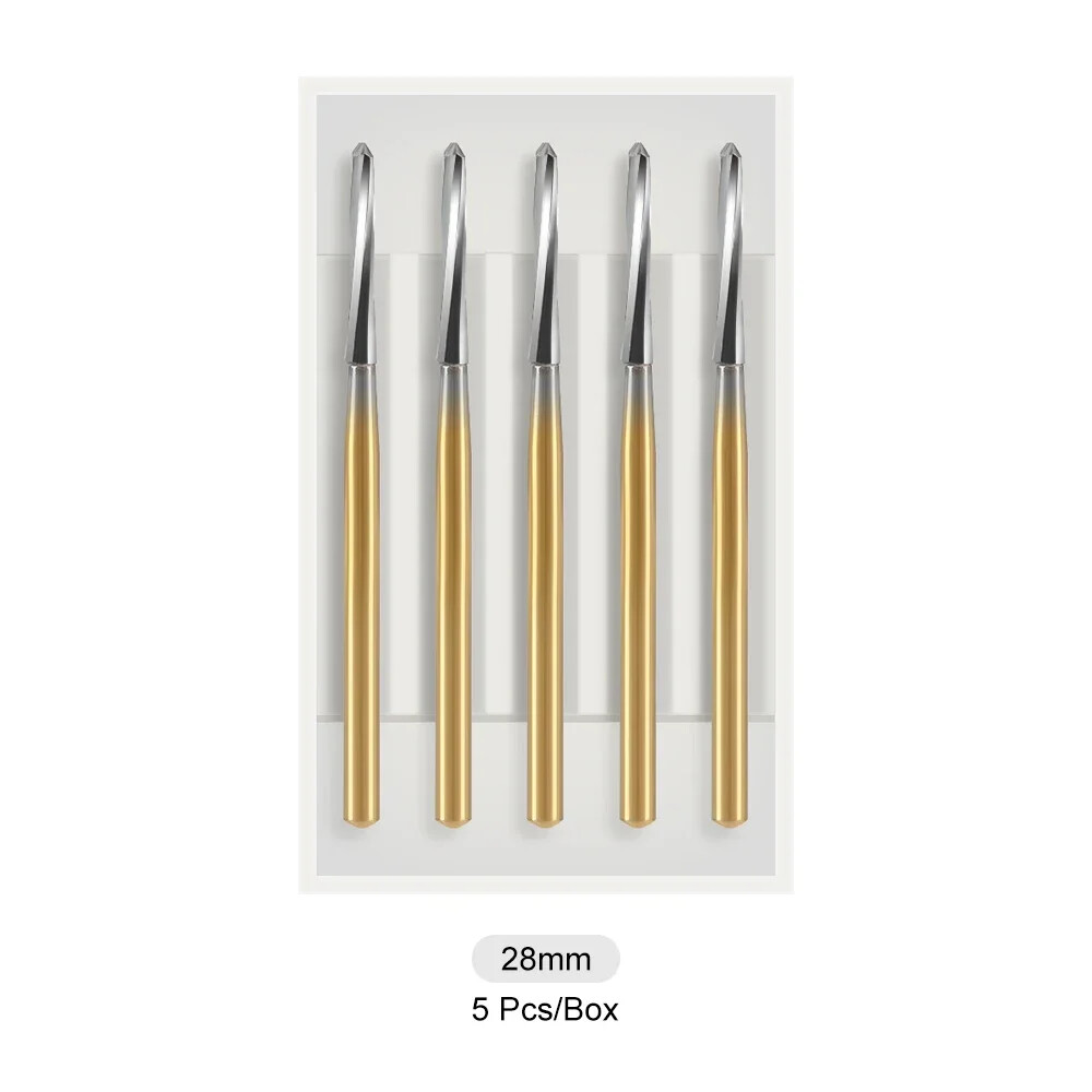 Dental Surgical Tungsten Carbide Burs FG Endo-Z 21-28mm For High Speed Handpiece