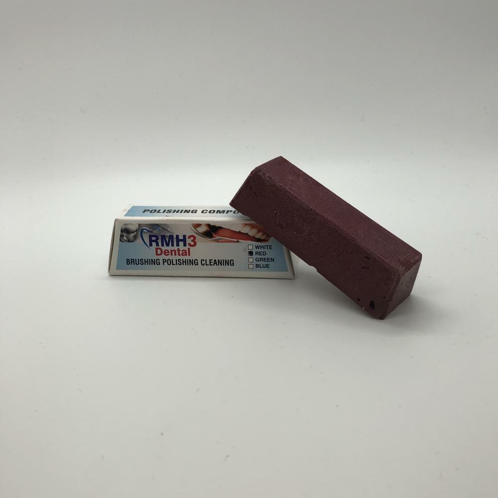 RMH3 Dental Red Polishing Compound For Brushing Polishing Cleaning, Dental Lab