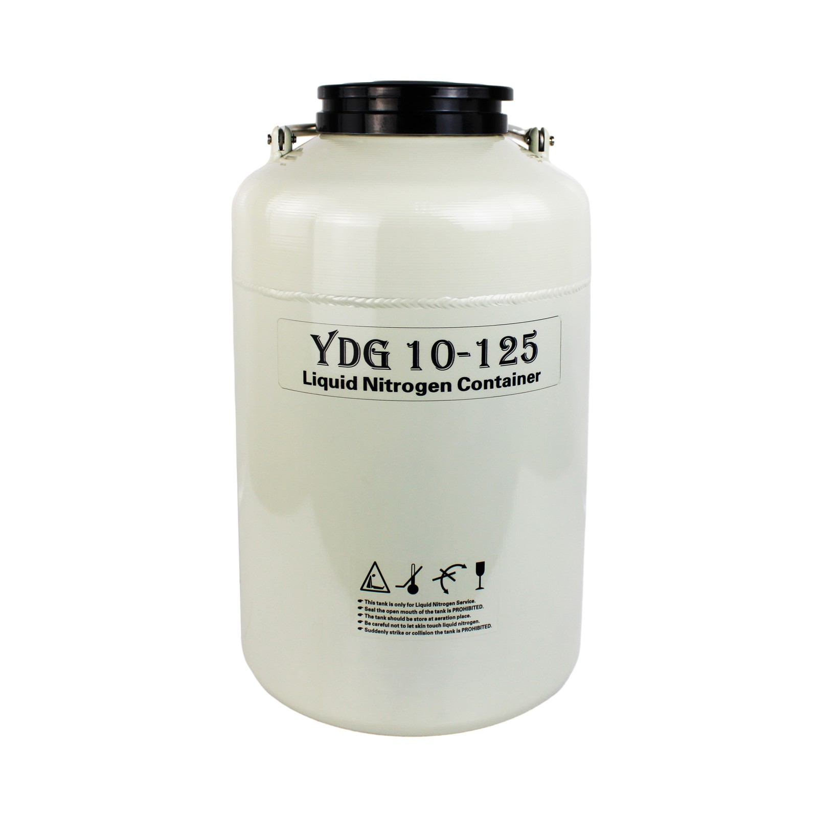 HFS(R)10L 125mm Wide Mouth Liquid Nitrogen LN2 Cryogenic Container Tank
