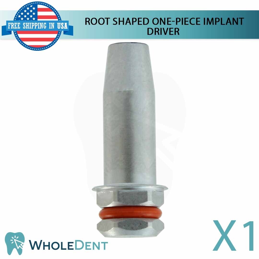Hex Driver For Root Shaped One Piece Flexible Neck L23.0mm Tool Dental