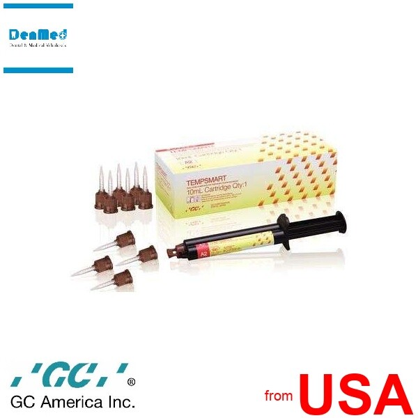GC TempSmart Temporary Crown & Bridge Material – A2, 10 ml Syringe & 10 A 421568