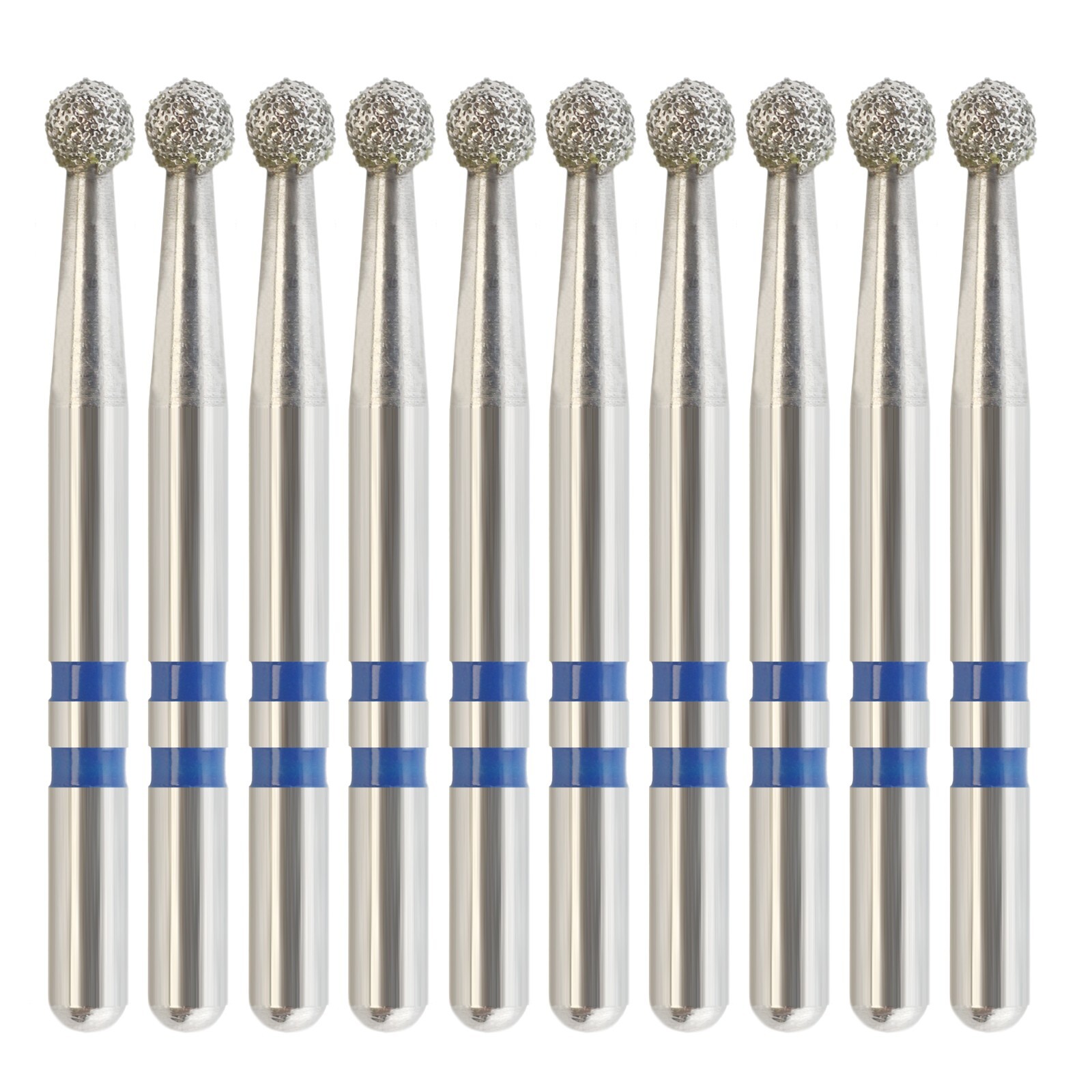 Diamond Bur Zirconia Cutting Friction Grip FG Round Medium Grit Z801/018M Endo