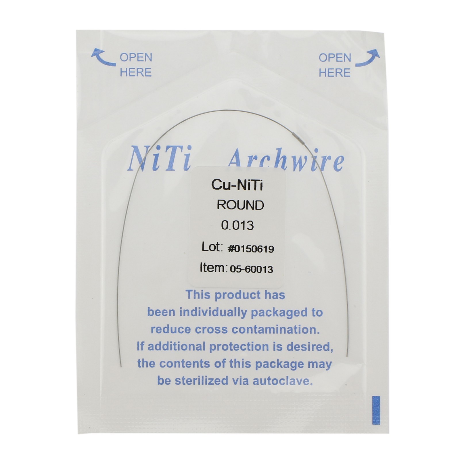 Dental Orthodontic Cu-Niti Arch Wires Copper Niti With Stops 013 014 Ormco DAMON