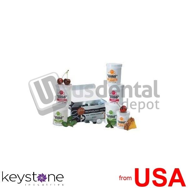 KEYSTONE Gelato Prophy Paste – 12oz jar.Medium Grit , Mint. Non-Splatte 445995