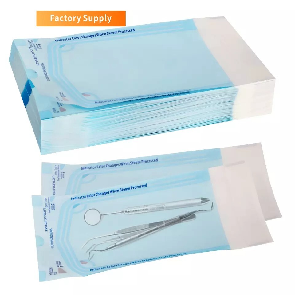IBI Self Seal Sterilization Pouch (200pcs/box) 3.5″ x 7″ Autoclave Bag