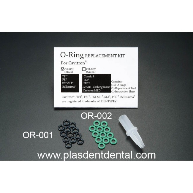O-Ring Replacement Kit for Scaler Inserts Tips – (Black Kit Only)