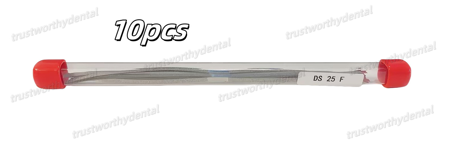 New 2.5mm Dental Single Side Diamond Finishing Strips Metal Polishing Sands