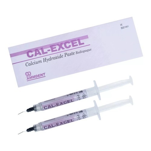 AMMDENT CAL EXCEL RADIOPAQUE CALCIUM HYDROXIDE PASTE ENDODONTIC DENTAL USE